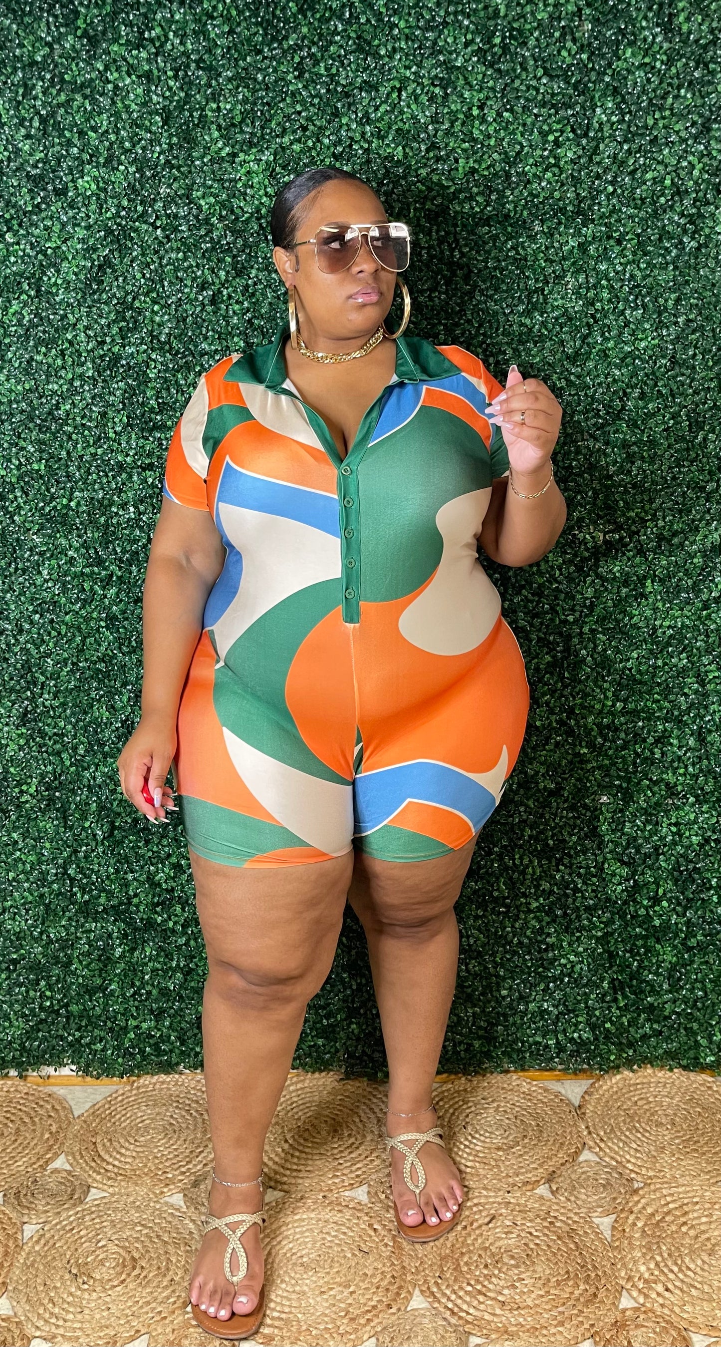 Color Groove Romper