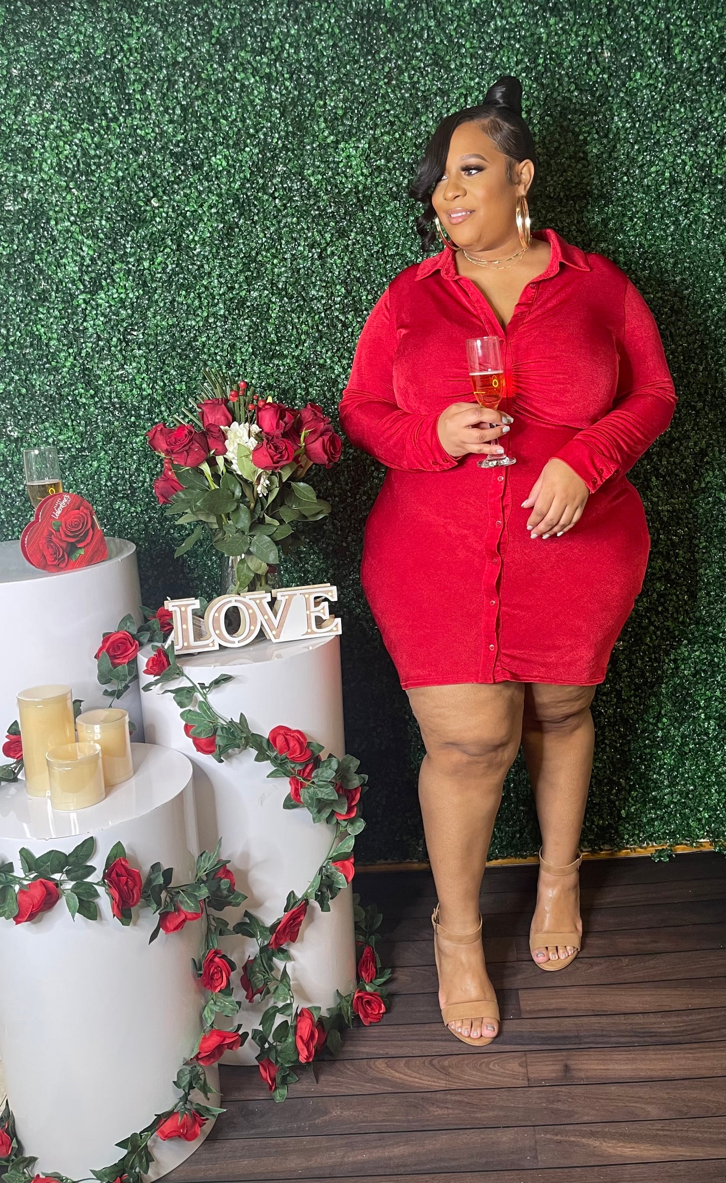 Ruby Woo Dress