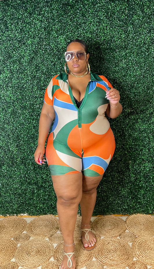 Color Groove Romper